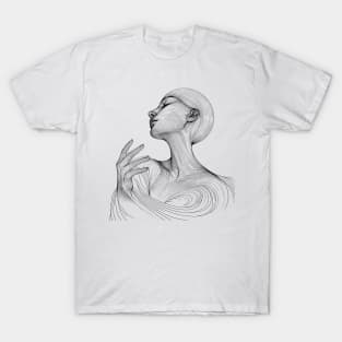 Woman Portrait T-Shirt